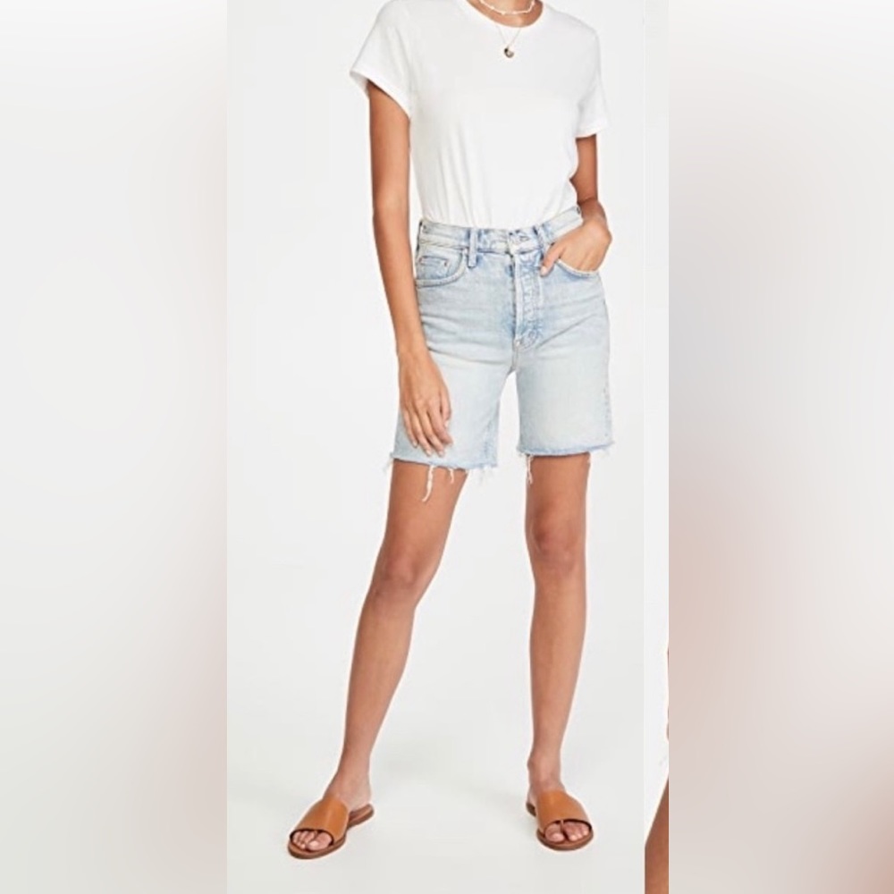 Mother Denim The Tripper Cutoff Fray
